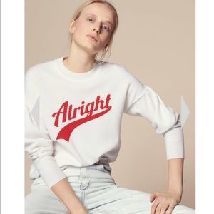 Sandro wool/cashmere sweater!